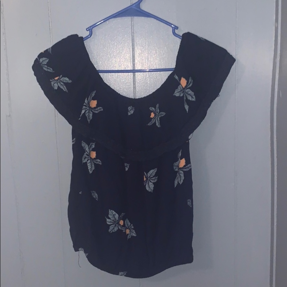 Off the shoulder shirt